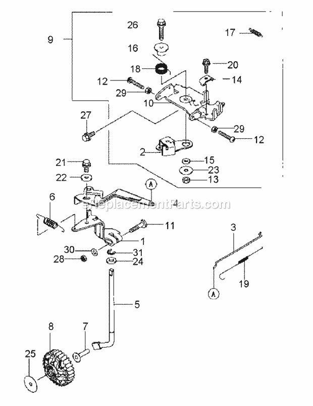 Fd791d-As04 Control Equipment Diagram and Parts List for M60-KW 53AB5GFX750 Cub Cadet Sprayer